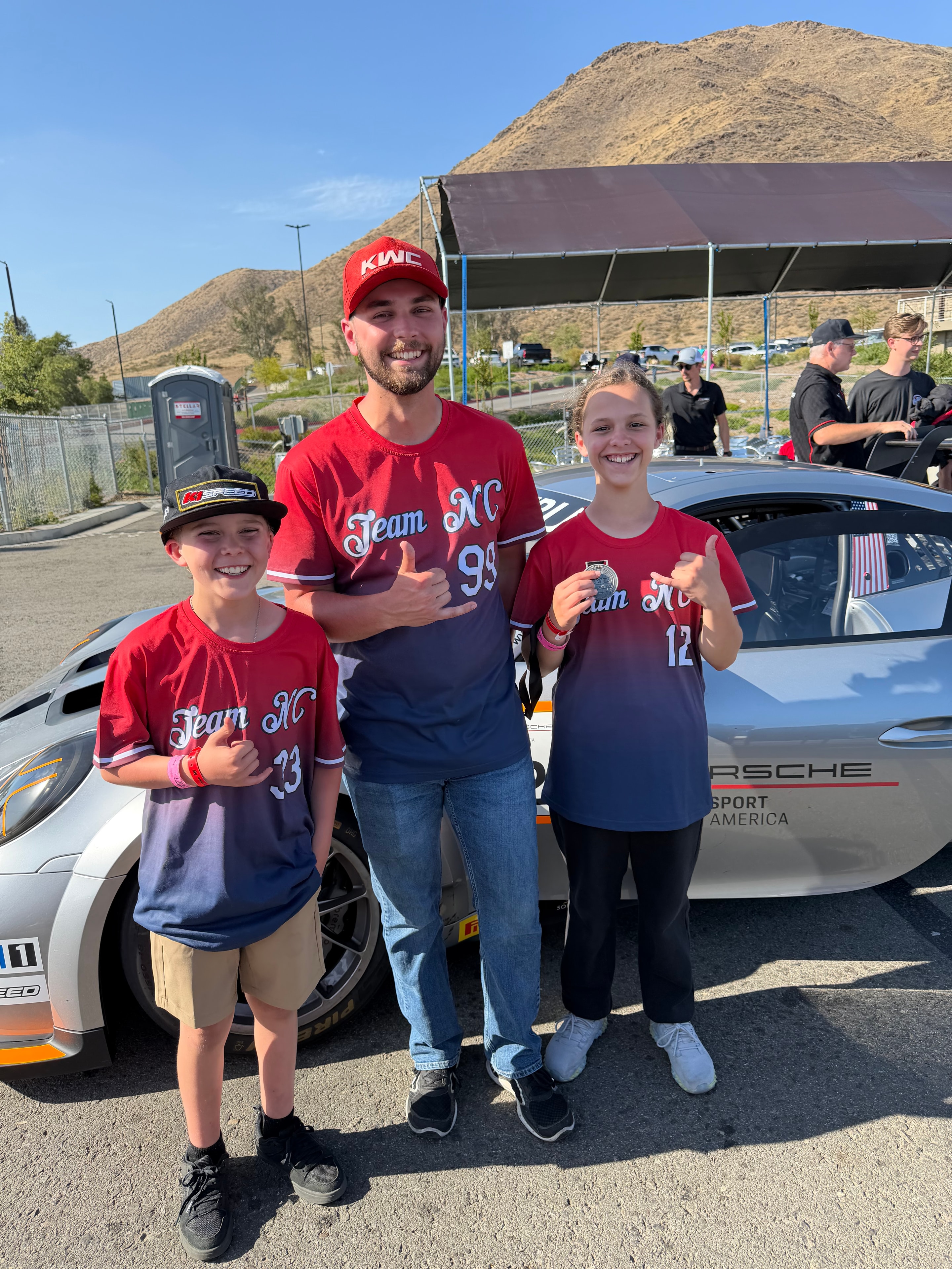 Autumn and Team NC at the 2025 K1 Speed National Championship