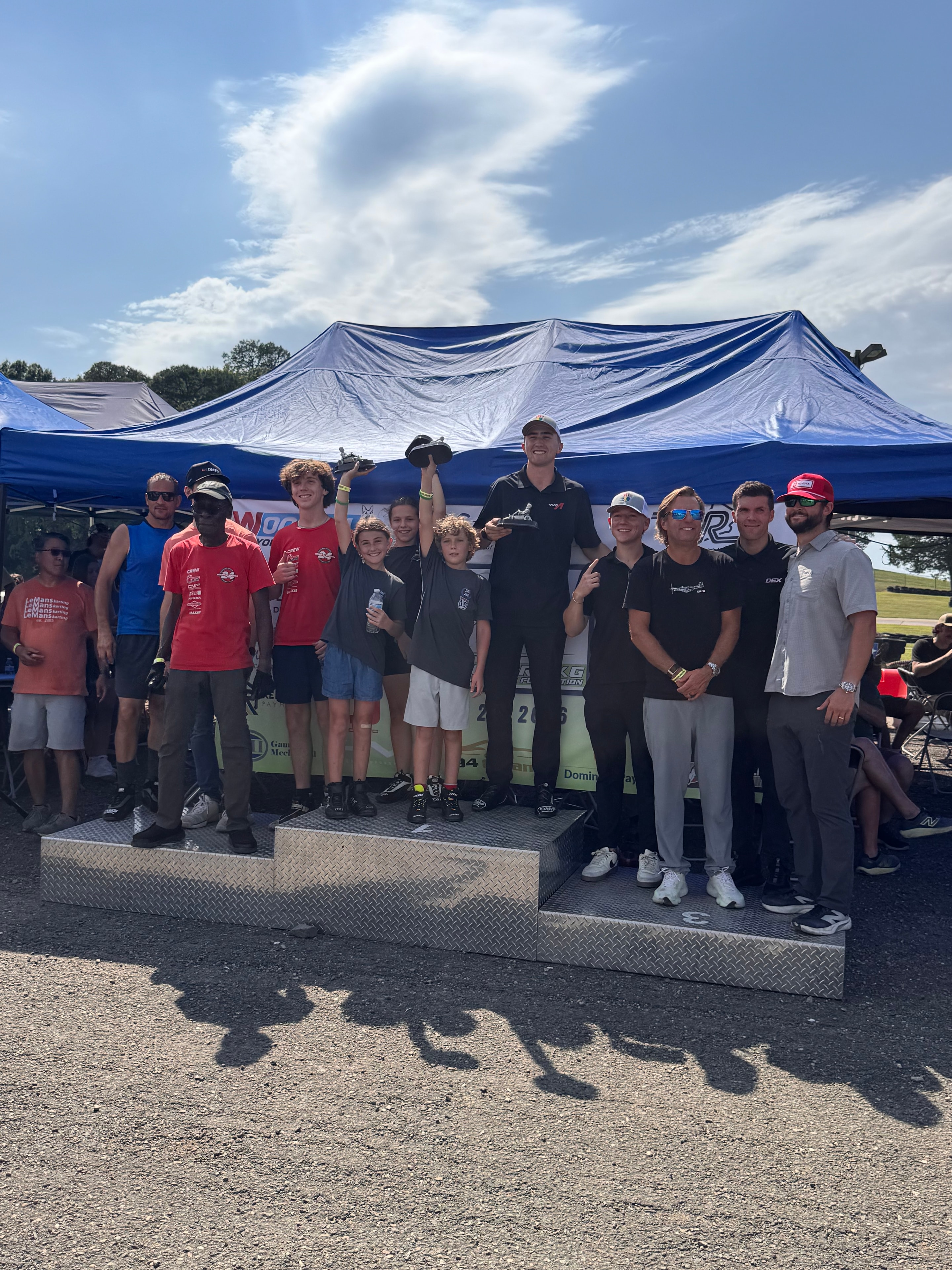 Karting4CKG's first endurance race — 1st place in the Pro category